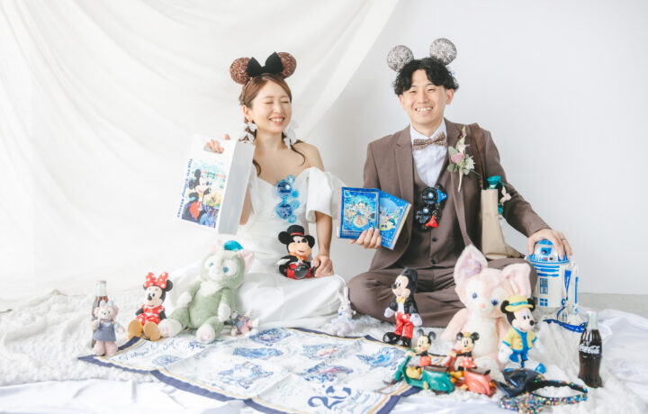 好きを詰め込んだウエディングフォト♡