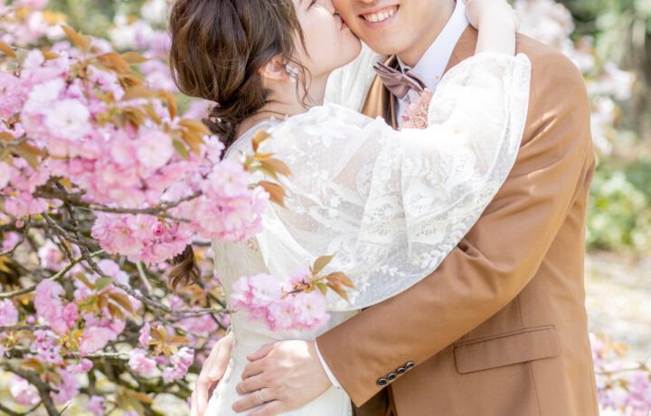 富山で春のフォトウェディング！桜の美しい前撮り撮影を楽しもう