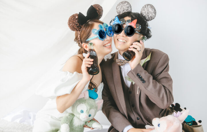 ディズニー大好き夫婦【前撮り・フォトウェディング】