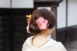 和装の花嫁ヘア