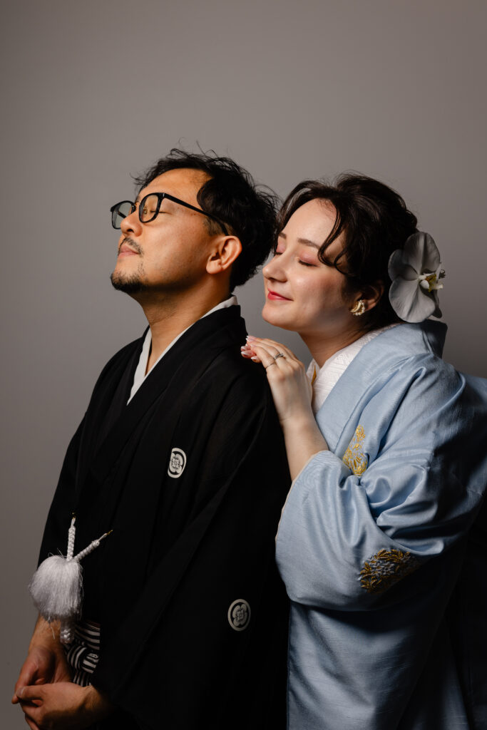 和装スタジオ撮影を富山のフォトウェディングスタジオで