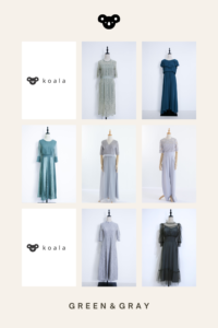 富山でレンタルできるゲストドレスの写真
