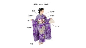 富山のキモノコアラが振袖をレンタルする際の一覧表