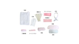 富山のキモノコアラが振袖をレンタルする際の一覧表