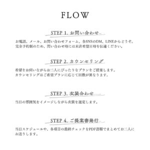 富山コアラのフォトウェディングで新しいプラン
