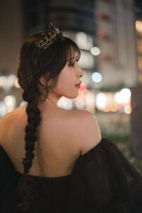富山のコアラで撮影したヘアスタイル