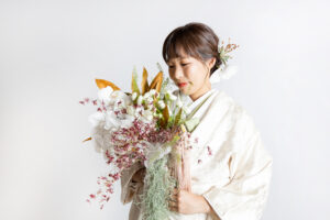 富山のコアラで和装フォトウェディングを行なった花嫁のフォトウェディング